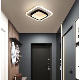 Post-modern minimalist Scandinavian LED ceiling light for bedroom, study, hallway, corridor, stairwell, checkroom lighting fixtures