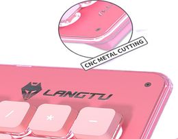 Backlit 104key Rechargeable Wireless Bluetooth Gaming Keyboard And Mouse Set Pink Cute Ultrathin Suitable For Home Office Game321854758
