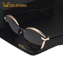 Fashion Female Polarized Sunglasses Women Cat Eye Glases Ladies Sun Glasses Mirror With box oculos de sol BW1935 Y2006192922