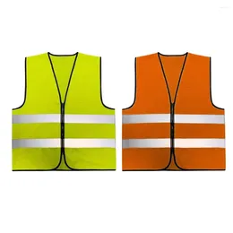 Motorcycle Apparel High Visibility Reflective Vest Work Waistcoat Safety Top Anti-static