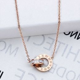 Designer Screw Pendant Necklace Love Series Fashion Luxury Jewelrys Carer Original Trendy 18K Gold Diamond for Women Men Necklace Silver Jewellery Necklaces IYZO