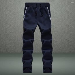 Men's Pants Camouflage Winter Fleece Warm Trousers Outdoor Thermal Sports Jogging Casual Sweatpants Elastic Waist Long