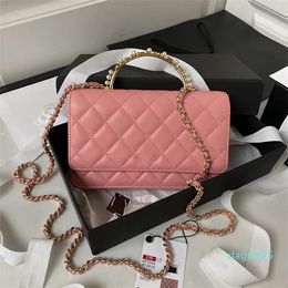 Women Flap Bag with Top Handle Crystal Pearls Designer Crossbody Bags Leather Card Wallet Mini Lady Dress Purse