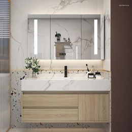 Bathroom Sink Faucets Stone Plate Cabinet With Mirror Washstand Wash Basin Combination Custom Corner Cutting Accessories
