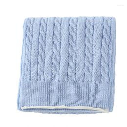 Blankets Born Baby Knitted Swaddles Cloth Sleeping Bag Spring Autumn And Winter Wrap Mother Supplies