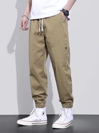 Dress 2023 Summer Loose Harem Trousers Men's Jogger Sweatpants Cargo Slacks Baggy Quick Breathable Trend Casual Pants 5XL