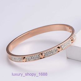 Luxury Car tires's Designer screwdriver bracelet Fashion Diamond studded nail internet famous Japanese and Korean best selling for women With Original Box