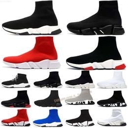 10A 2024 Designers Speeds 30 20 V2 Casual Shoes Platform Sneaker Men Women Tripler S Paris Socks Boots Brand Black White Blue Light Ruby Graffiti High luxurys tennis sh