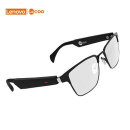 Sunglasses Lenovo Lecoo C9 Hifi Smart Glasses Headset Wireless Bluetooth 5.0 Sunglasses Outdoor Sport Earphones Calling Music Eyeglasses