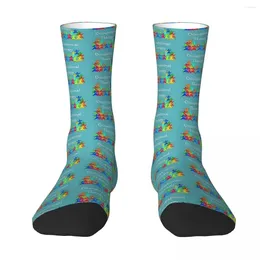 Men's Socks All Seasons Crew Stockings Occupational Therapy Appreciation Harajuku Fashion Hip Hop Long For Men Women Gifts