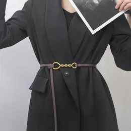 Belts Knotted Waistband Elegant Instagram Style Casual Accessories Luxury Design Retro Punk Girdle Suit Trousers