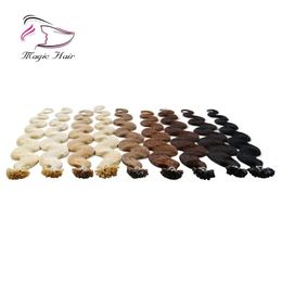 Weaves Evermagic Hot selling High quality cheap Price Remy Hair Extensions Human Hair U Tip Remy Extension