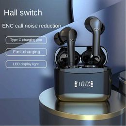 Cell Phone Earphones New digital in-ear ENC call noise-reducing wireless Bluetooth headset YQ240105