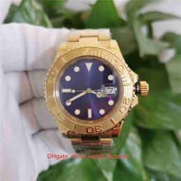 Roles Watch Automatic Movement Clean Factory BP Maker Quality 40mm 16628 18k Yellow Gold Sapphire Asia CAL.2813 Mechanical Automatic Mens Wristwatches