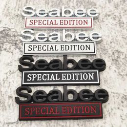 Car Stickers 3d Metal Seabee Edition Badge Emblem Car Body Trunk Fender Window Sticker Decal for Universal Auto Decoration Accessories