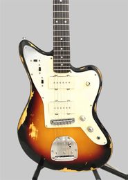Classic Sunset Old Jazz electric guitar Rosewood fretboard tremolo FREE shipping 258