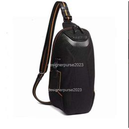 Men Bags TUMIIS Sport Handbag Tote Mclaren Travel Backpack Orange Black Bookbag Luxury Backpacks Designer Mens Chestbag Briefcase Outdoor Fashion Lva3