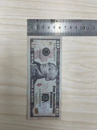 Copy Money Actual 1:2 Size Dollar Counterfeit Props Fake Paper Simulation Toy Spray Money Lowcm