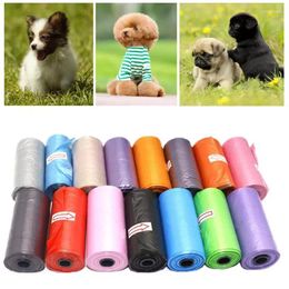 Dog Car Seat Covers 15pcs Poop Bag Degradation Disposable Garbage Carton Pick Up Toilet Bags Cat Waste Outdoor Cleaning Supply