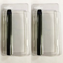 USA Stock Blister Pack 2ml Vape Pen Packaging Clear PVC Cases Hanger Empty Vaporizer Round Pens Plastic Clam Shell Case Disposable E Cigarettes Custom Logo Cards D11