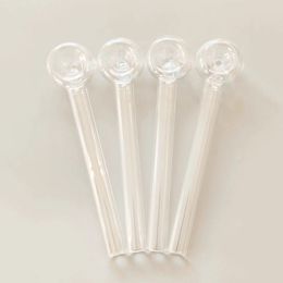 Wholesale of 13cm glass oil burner hand tube smoking accessories by manufacturers