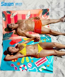 CoverUps Microfiber Sand Beach Towel BlanketQuick Fast Dry Super Absorbent Lightweight Thin for Travel Pool Swimming6974080