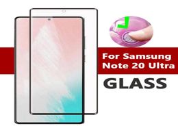 5D Curved Edge Tempered Glass Phone Screen Protector for samsung galaxy Note20 NOTE 20 Ultra S20 Plus S1O NOTE10 Plus Full Cover G1383348