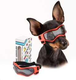 Sunglasses Atuban Dog Sunglasses Dog Goggles, Comfortable Soft Easy Wear Adjustable Uv Protection Puppy Sunglasses for Small to Medium Dog