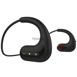 Cell Phone Earphones Wireless Earphones IPX8 S1200 Waterproof Swimming Headphone Sports Earbuds Bluetooth Headset Stereo 8G MP3 Player(Black) YQ240105