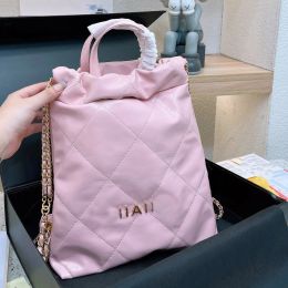 Designer-Tasche 7A Damen Doppelmode Handheld Müll Umhängetasche Große Kapazität Rucksack Einzelschulter Unterarmtasche 28 cm