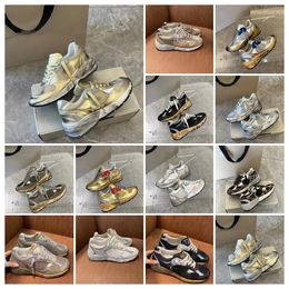 New Designer Shoes B22 Women's Star Sports Shoes Brand Men's Casual New Luxury Shoes Sequins Classic White Old Dirty Casual Shoes Lace up 35-45 Perfect Box