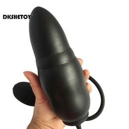 Inflatable Anal Plug Sex Toys For Couples Big Dildo Butt Plugs Adult Game Air Pump Sex Masturbator Toys Intimate Goods 240105