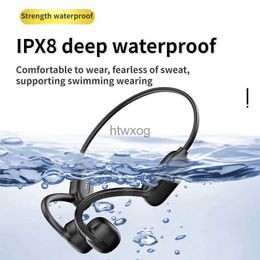 Cell Phone Earphones pro bone conduction headset 32G memory sports anti-drop black technology diving swimming waterproof headsets for aftershokz YQ240105