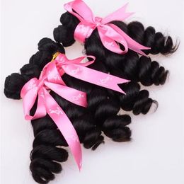 Wefts 7A Grade Aunty Funmi Hair Bouncy Curls Unprocessed Romance Curl Virgin Hair Loose Wave 4pcs Brazilian Egg Curl Peruvian Human Hair