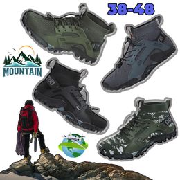 Designer shoes Walking Men Breathable Mans Womens Mountaineering Shoe Aantiskid Hiking Shoes Wear Resistants Training sneakers trainer runners Casual
