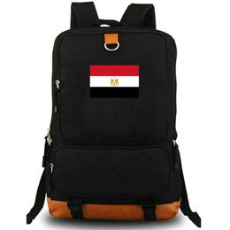 Egypt backpack EGY Country Flag daypack Cairo school bag National Banner Print rucksack Leisure schoolbag Laptop day pack