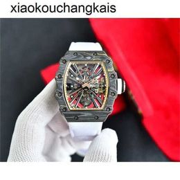 Miers Watch RicharsMilers Tourbillon Zf Factory Factory Movement Tourbillon RM1201 Real fantasic M2OK highend quality all carbon Fibre case montre richNLSQ