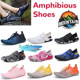 Anti-slip Aqua Shoes Womens Men's Quick-dry Surfing Outdoors Breath Mesh Water Shoes Beach Sneakers Divings Socks Non-Slip-Sneakers Swimming-Water Beach Casual