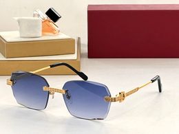 Men Sunglasses For Women Latest Selling Fashion Sun Glasses Mens Sunglass Gafas De Sol Glass UV400 Lens With Random Matching BOX 0521S
