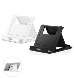 Whole Universal Folding Table Cell Phone Support Plastic Holder Desktop Stand for Your Phone Smartphone Tablet Ring Holder3011751