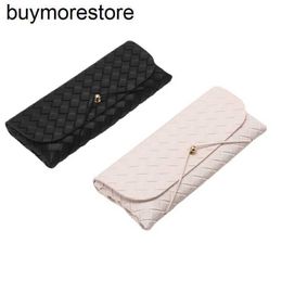 Designer Clutchs Bag BottegaaVeneta Dinner Woven Genuine Leather woven leather eyeglass box sunglasses soft bag PVC leather handmade sunglasses boxqq