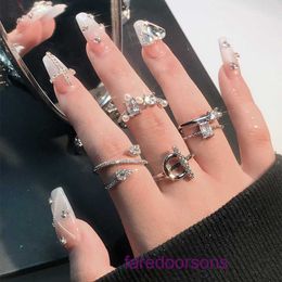 Tifannissm Pendant Rings Best sell Birthday Christmas Gift ring with zirconia design that exudes sparkling and exquisite feel It is v Have Original Box