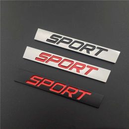 Car Stickers Metal Car Styling Rear Tail Trunk Emblem Badge Decal Fender Grill Sport Sticker For VW Honda Toyota Audi Accessories