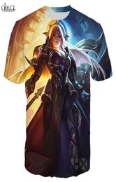 2020 New Style Game League of Legends T Shirt Men Women 3D Print Solar Lunar Eclipse Hero Skin Short Sleeve Fashion Tops5781056