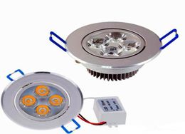 New Downlights 9W 12W AC85V265V LED Ceiling Downlight Recessed LED Wall lamp Spot light With LED Driver For Home Lighting9666705