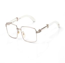WholeGap length Buffalo Horn plastic glass wooden leg Sunglasses Designer Quality gold wooden bamboo frame glasses with 1438813