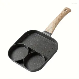 Pans 1pc Frying Pan Non-stick Egg For Eggs Steaks Ham Pancakes Breakfast Machine Kitchenware Items Gadgets