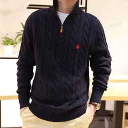 Mens sweater crew neck mile wile polo classic sweaters knit cotton Leisure warm sweatshirt jumper pullover Embroidery547856