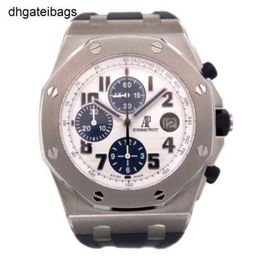 Audemar Pigue Watch Mens Watches Swiss Automatic Mechanical Royal Oak Offshore 42mm Navy Blue Steel Ref 26020st