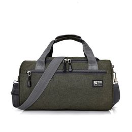 Men Travel Sport Bags Light Luggage Business Cylinder Handbag Women Outdoor Duffel Weekend Crossbody Shoulder Bag Pack 240104